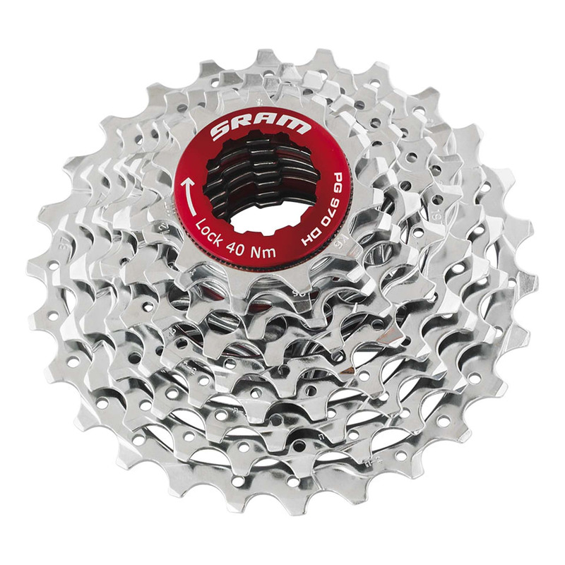 Cassette Sram PG-970 9v HG argent