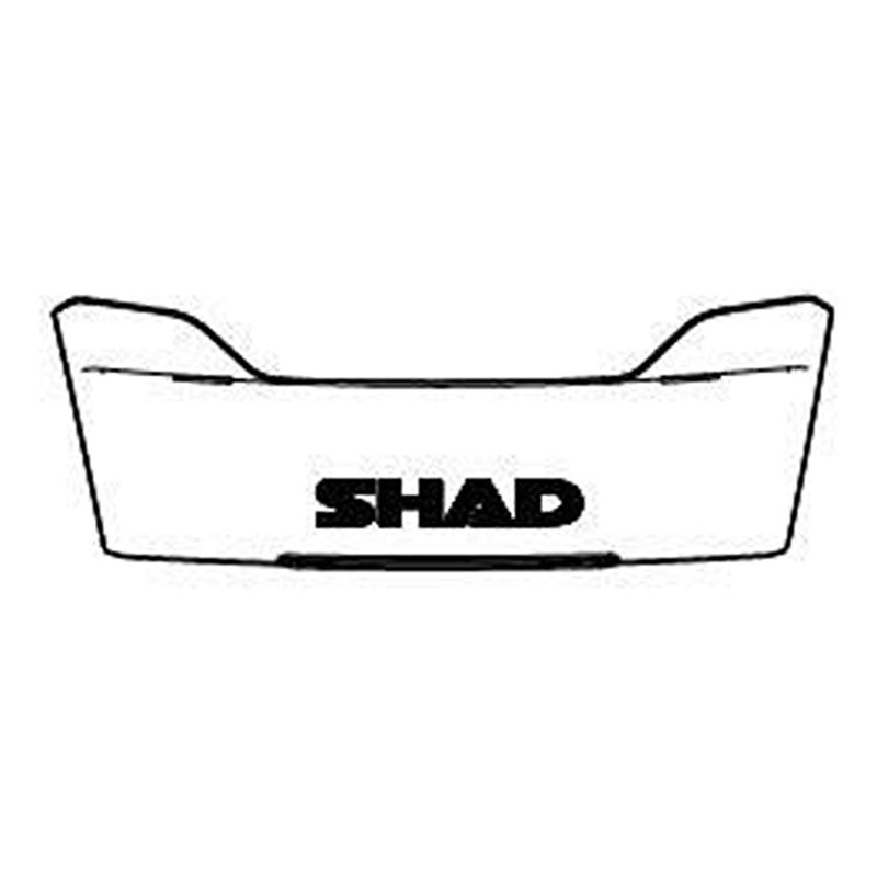 Catadioptre de top case Shad SH40 avec logo