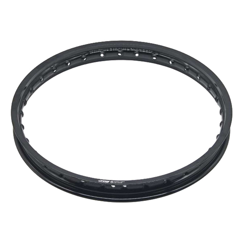 Cerclage de roue avant 1,6 x 19 P en aluminium 7116 noir YCF