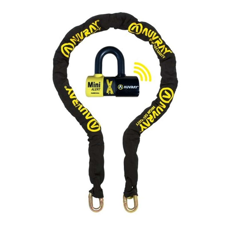 Chaîne Auvray Xtrem 170 cm SRA avec Mini U Xtrem avec alarme