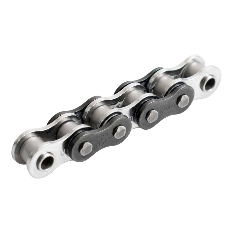 Chaîne de transmission Afam XRR3 noire 112 maillons pas 520