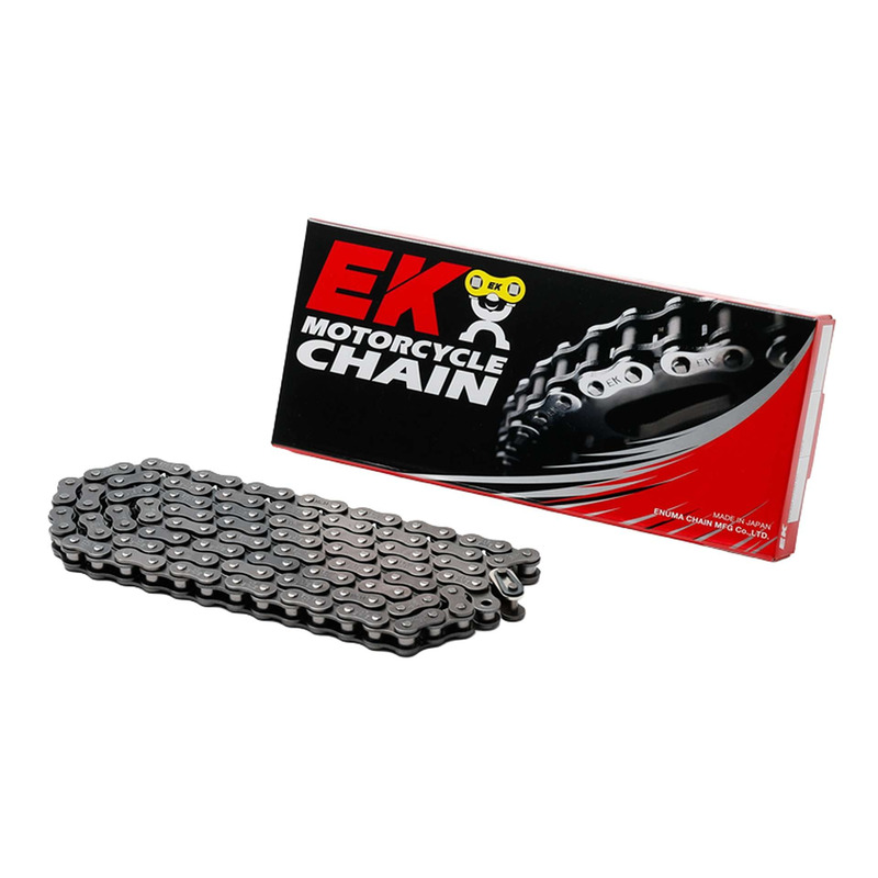 Chaîne de transmission EK Chain 420SH 80 maillons acier avec fermeture à clip