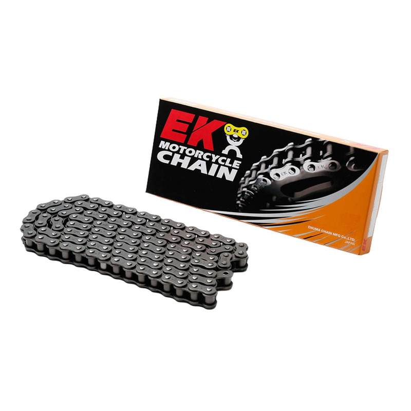 Chaîne de transmission EK Chain 530D 130 maillons acier avec fermeture à clip