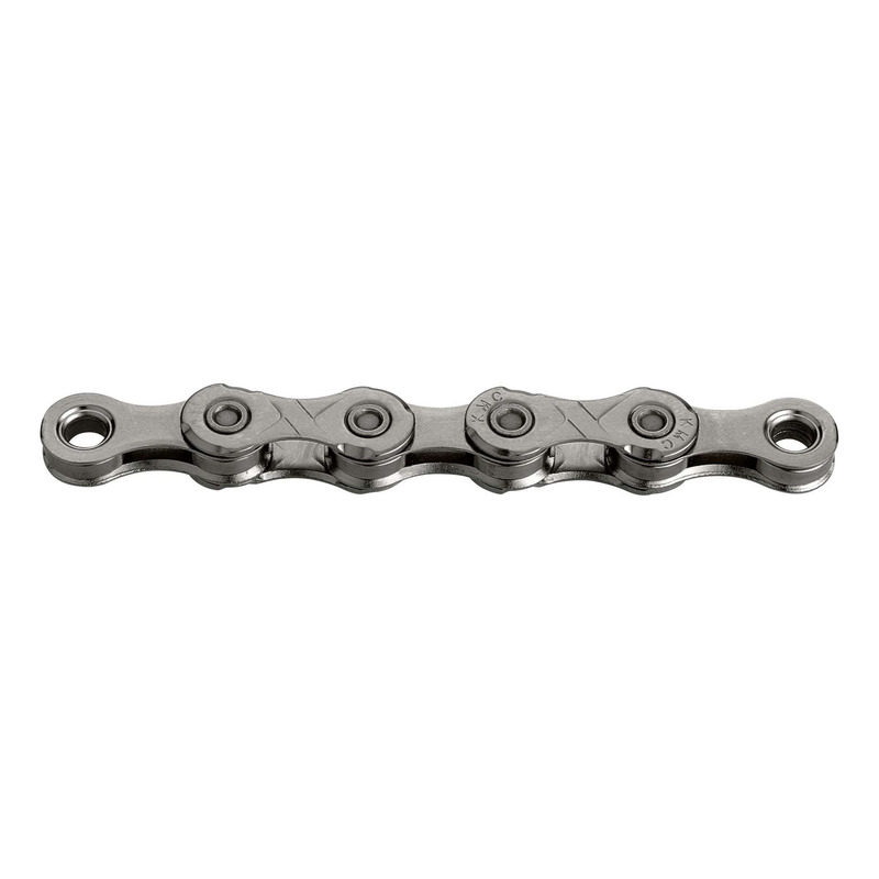Chaîne vélo 10v KMC X10 114 maillons gris