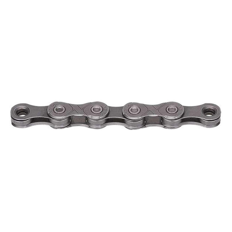Chaîne vélo 9/10/11v KMC X-Glide Cues 118 maillons gris