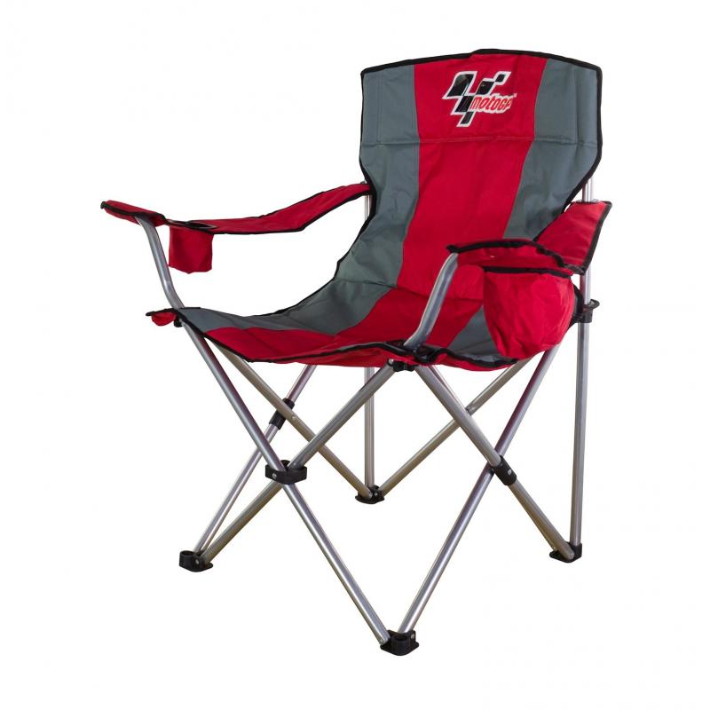Chaise pliante MotoGP rouge / grise
