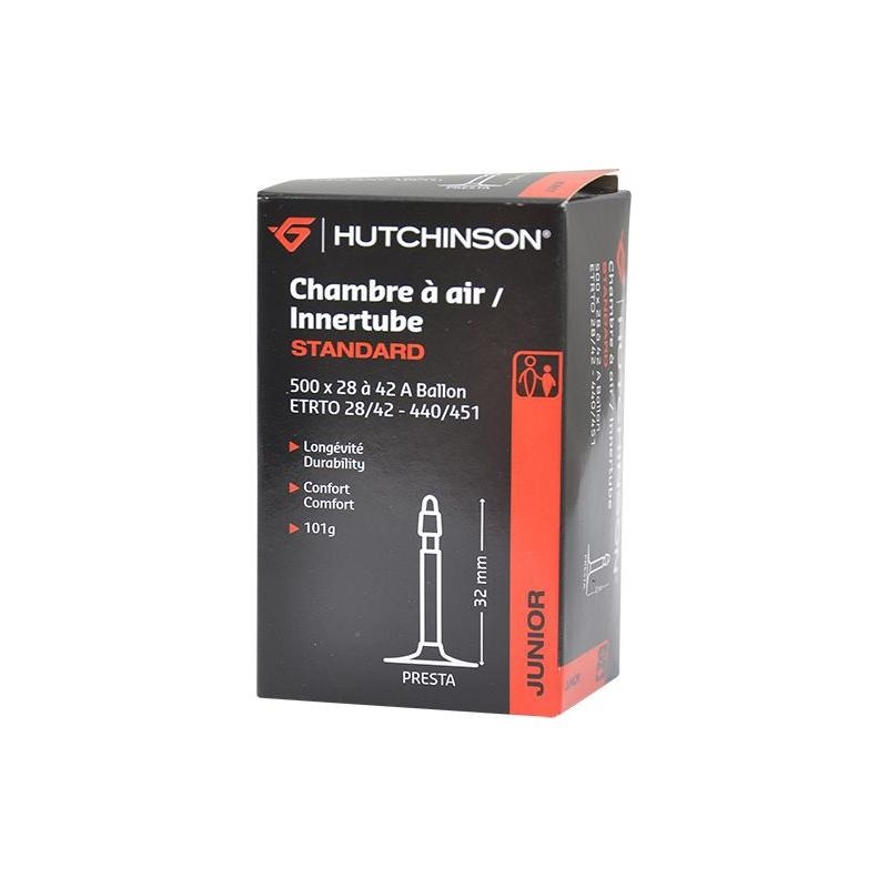 Chambre à air City Hutchinson 500x28-42A valve Presta (32 mm)