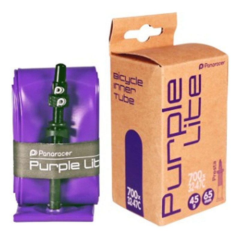 Chambre a air Panaracer 700-32/47C TPU Lite valve presta 65mm violette