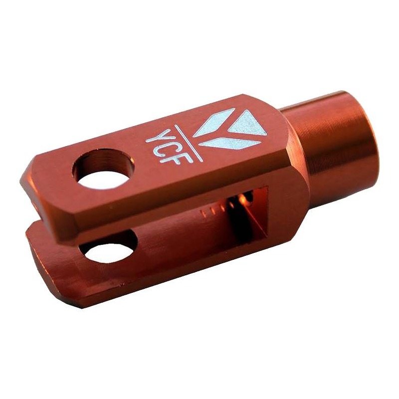 Chape de Maître cylindre arrière YCF Factory orange