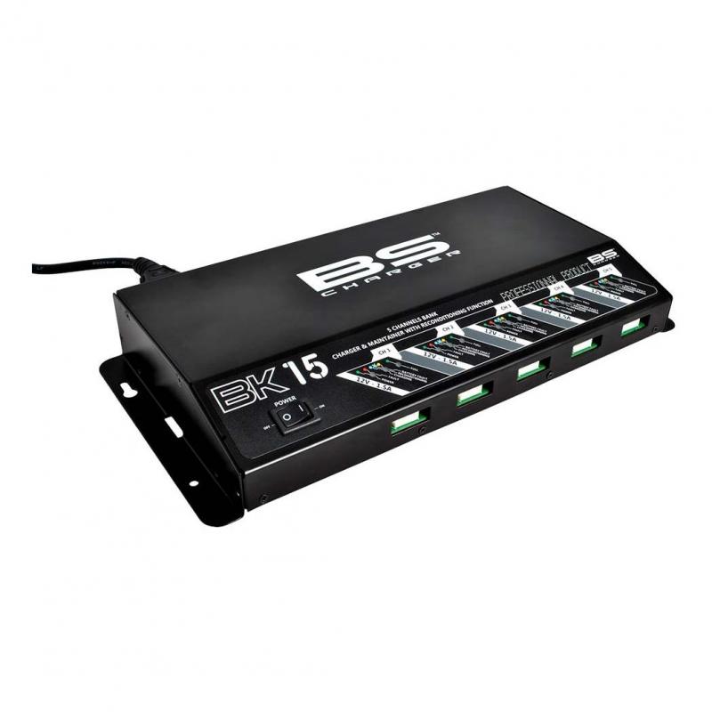 Chargeur de batterie intelligent BS Battery BK15 pour 5 batteries