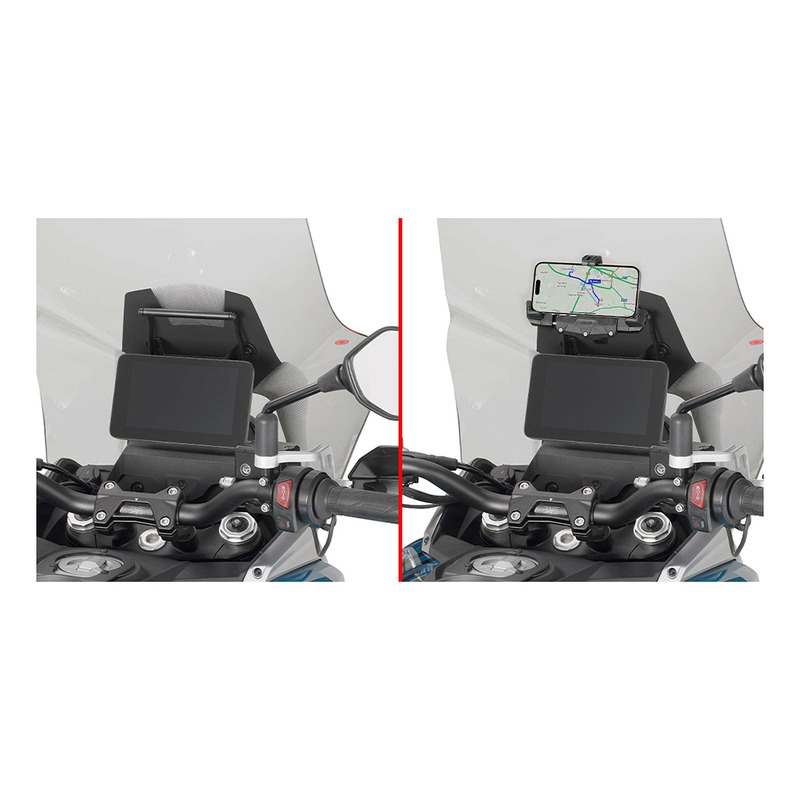 Châssis pour support GPS/Smartphone Givi QJ Motor SRT 600 SX 2025