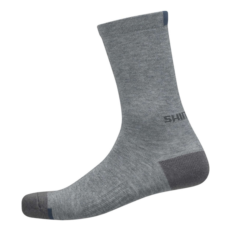 Chaussette Vélo Shimano Performance en Laine Gris