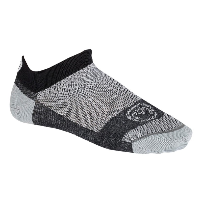 Chaussettes basse Moose Racing Low noir/gris- S/M