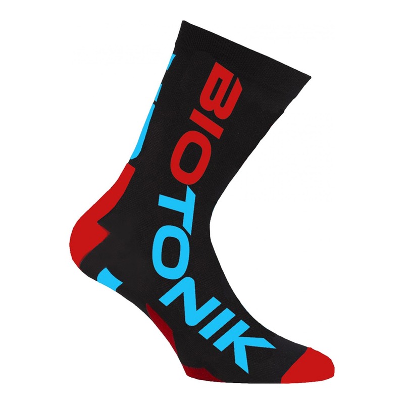 Chaussettes Biotonik noir/rouge/bleu- 43-46