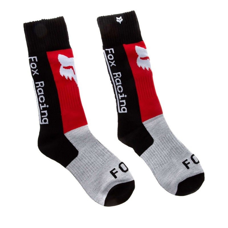 Chaussettes cross enfant Fox Racing Youth 180 Lean red fluo-
