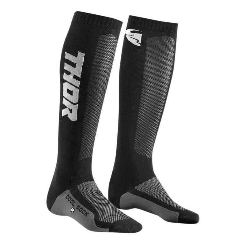 Chaussettes enfant Thor MX Cool noir/charcoal - 01/06