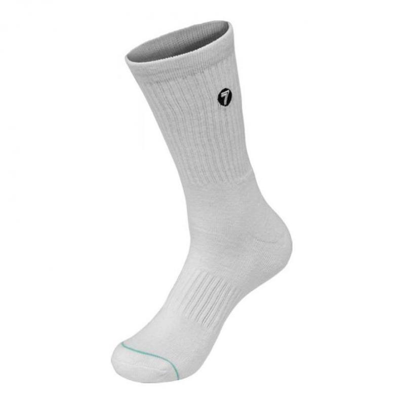 Chaussettes Seven Brand Crew blanc- S/M