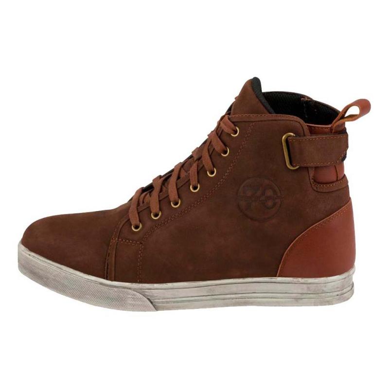 Chaussures moto femme cuir Segura Pixel marron- 36