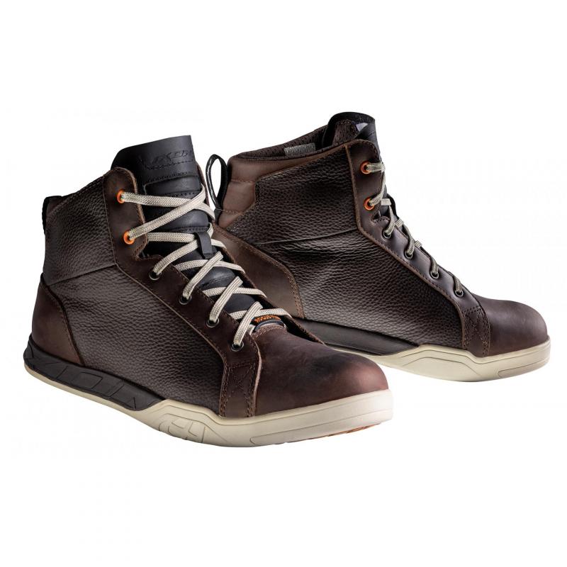 Chaussures moto Ixon Rogue Star marron- 39
