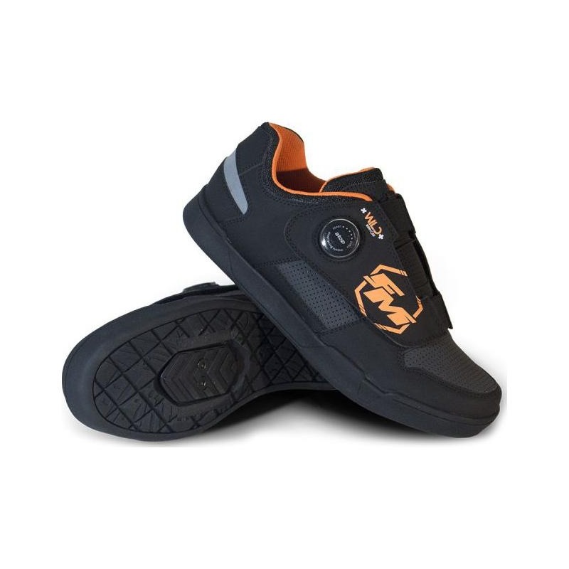 Chaussures VTT FM Drake noir/orange