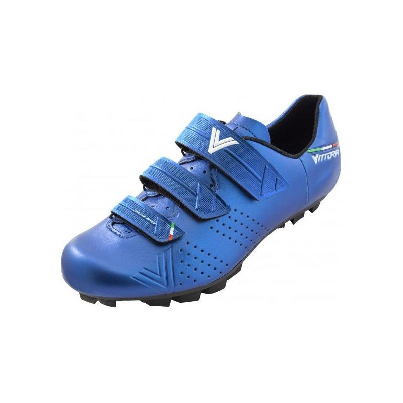 Chaussures VTT Vittoria Rapide velcros bleu