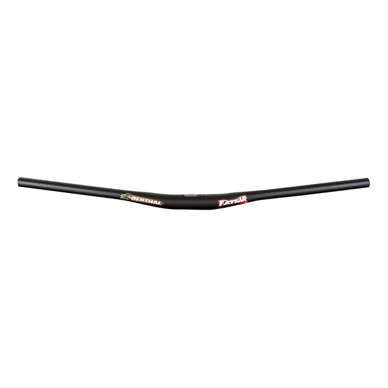 Cintre relevÃ© 10mm Renthal Fatbar 35 aluminium 800mm noir