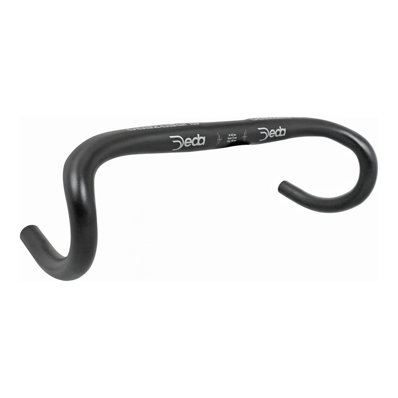 Cintre vélo de route Deda Superzero noir 440mm (ø31,8mm)