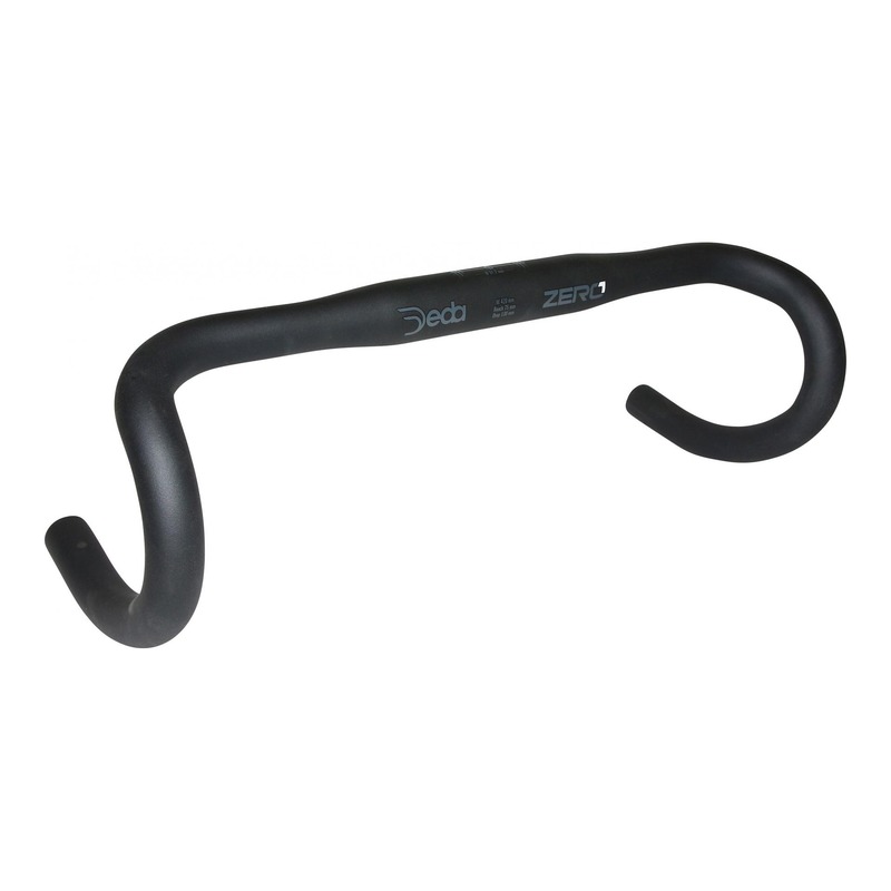 Cintre vélo de route Deda Zero 1 noir mat (ø31,8mm)- 420 mm
