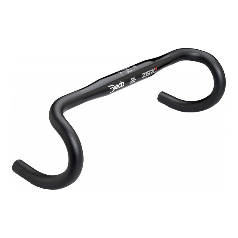 Cintre vélo de route Deda Zero 1 noir (ø31,8mm)- 420 mm