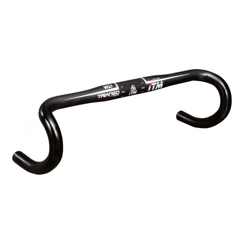 Cintre vélo de route Itm R Triango noir (ø31,8mm)- 400 mm