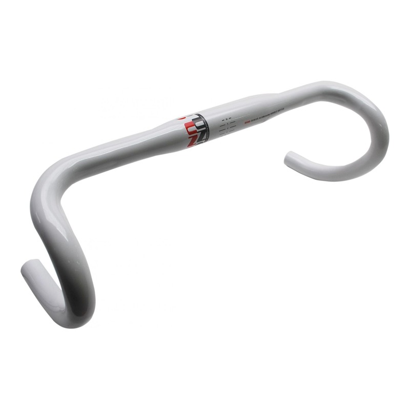 Cintre vélo de route Uno Grade 2.0 Anatomic blanc 440mm (ø31,8mm)