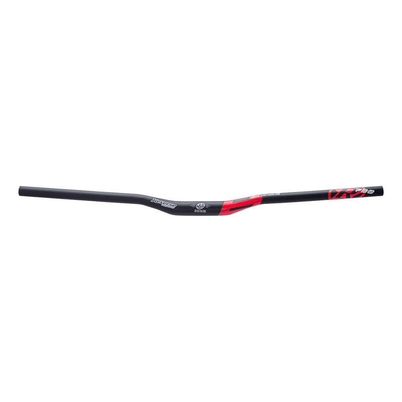 Cintre VTT relevÃ© 18mm Reverse Base 790mm Ã  31,8mm noir/rouge