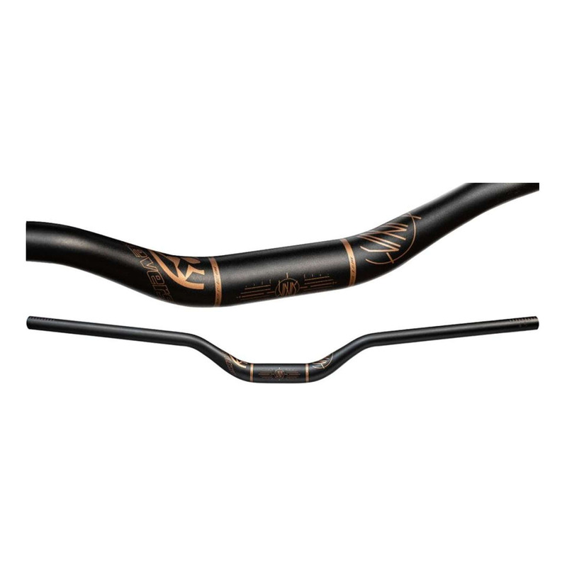 Cintre VTT relevÃ© 48mm Reverse Nico Vink 810mm Ã  35mm noir/cuivre