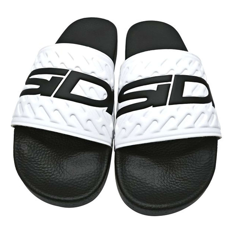 Claquettes Sidi Pool noir/blanc