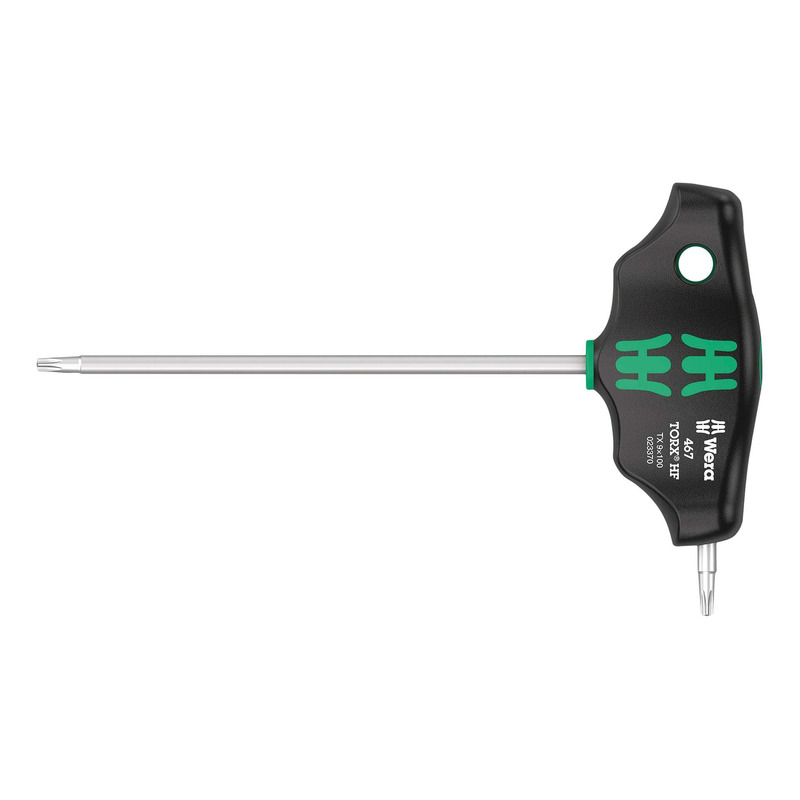Clé en T torx T9 Wera 467HF