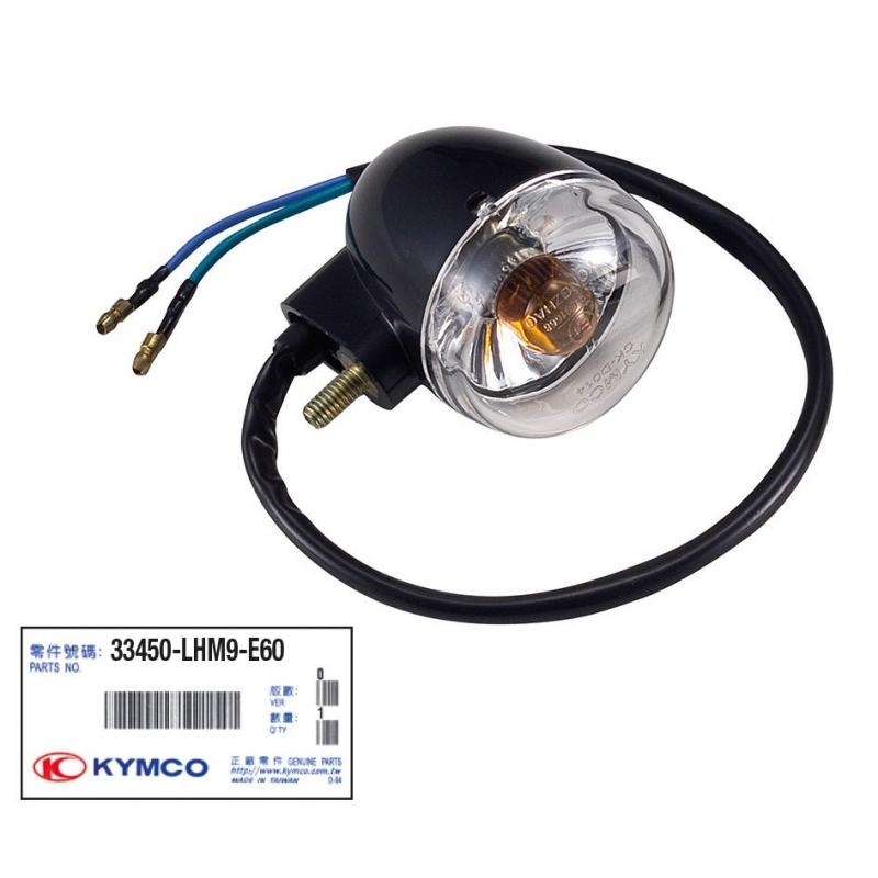 Clignotant avant gauche Kymco Agility 2T RS Naked R12 10-13 33450-LHM9