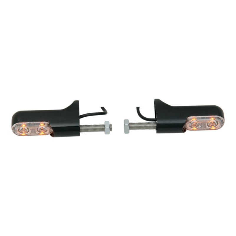 Clignotants Arlen Ness Bolt-On LED orange Harley Davidson Dyna 99-17 n