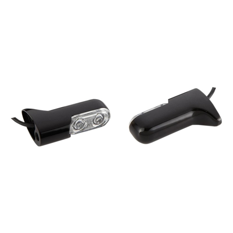 Clignotants Arlen Ness Bolt-On LED rouge Harley Davidson Dyna 99-17 no