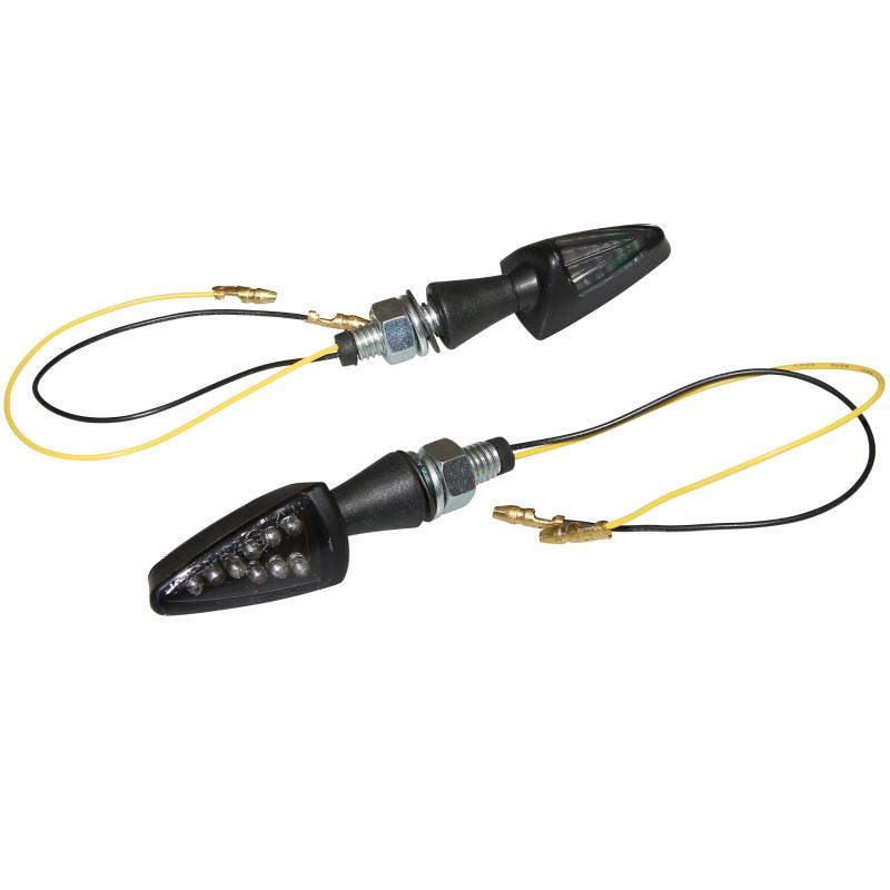 Clignotants Arrow fumé 9 LED et 1 LED témoin