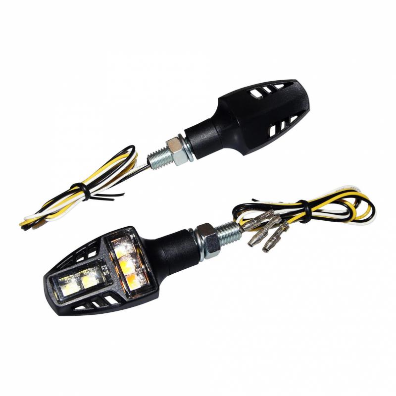 Clignotants LED avant compact avec veilleuse