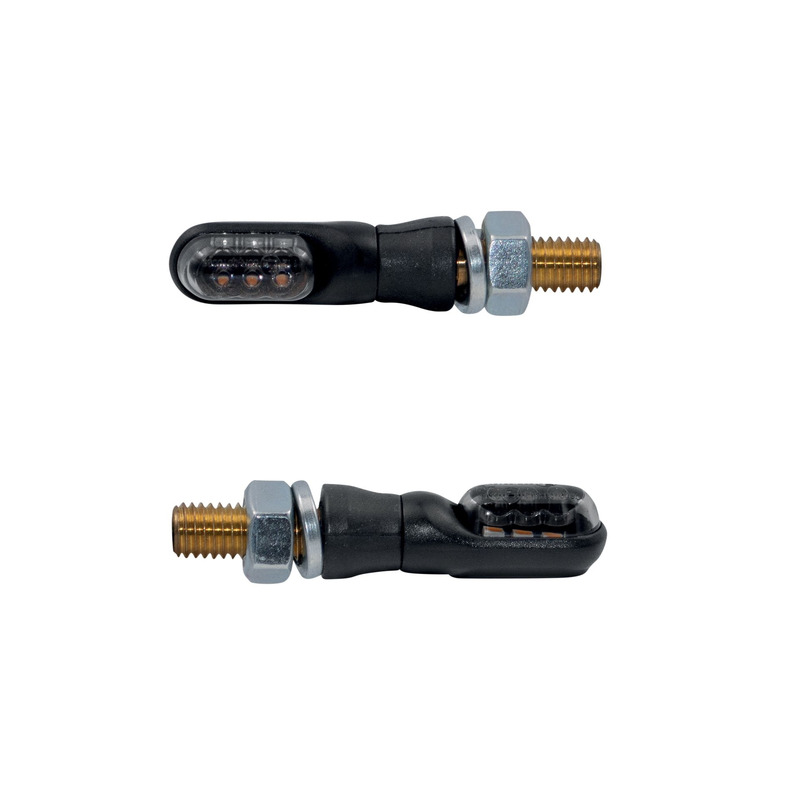 Clignotants LED Taac FR01 noir/fumé