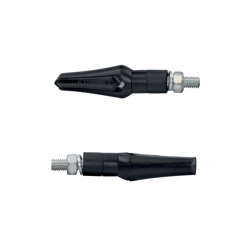 Clignotants LED Taac FR05 noir/fumé coques interchangeable