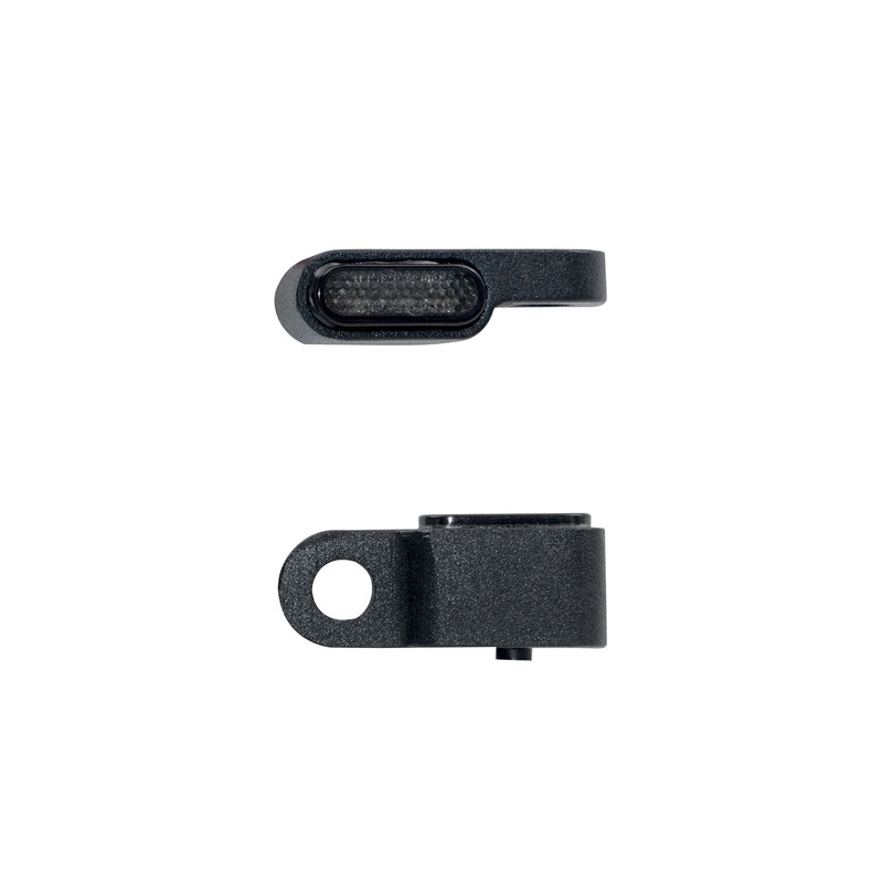 Clignotants LED Taac FR08 noir/fumé fixation retroviseur