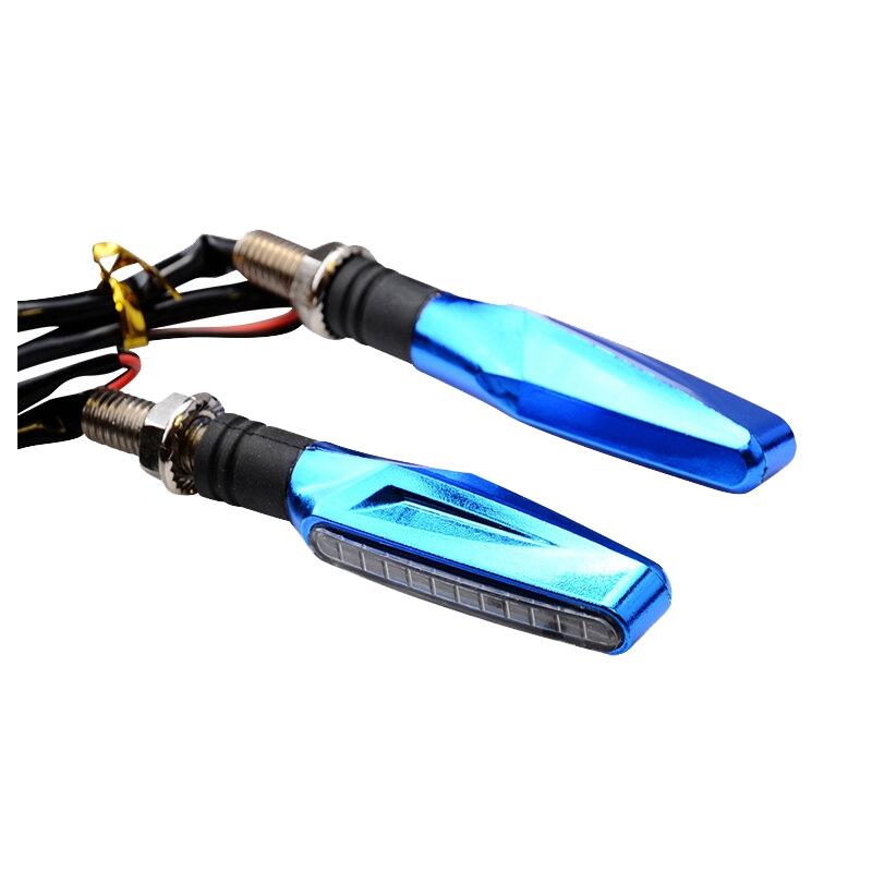 Clignotants LED Tun'R Smogg V2 séquentiels bleu/fumé