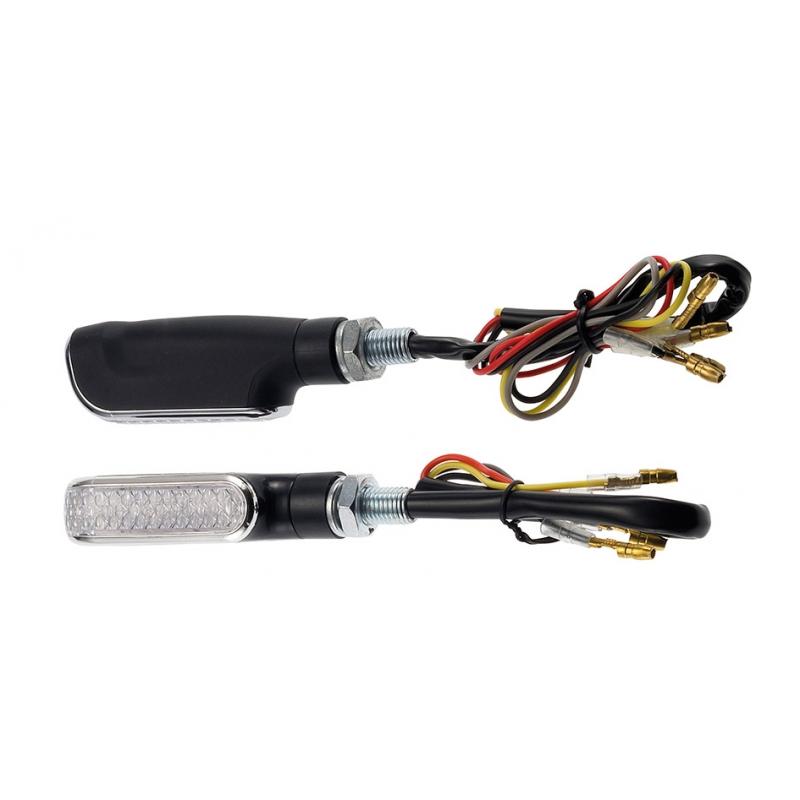 Clignotants LED Rubber noir