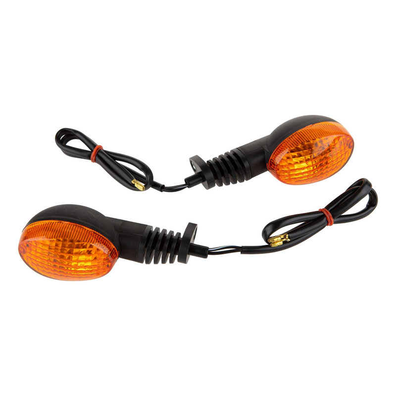 Clignotants Vicma bulle orange bras court