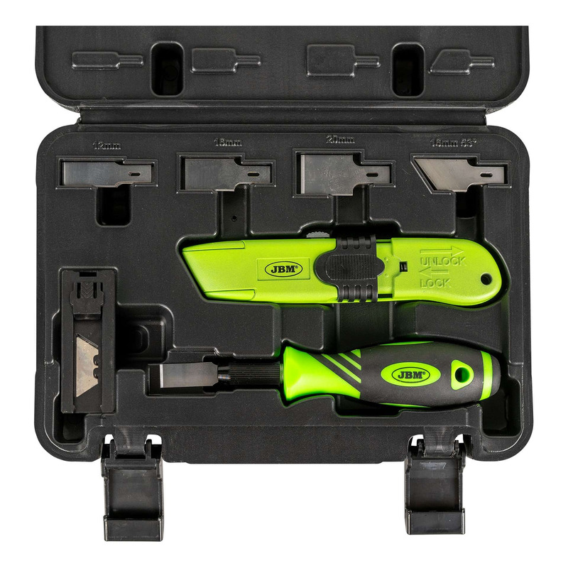 Coffret couteaux et grattoirs JBM â   27 piÃ¨ces