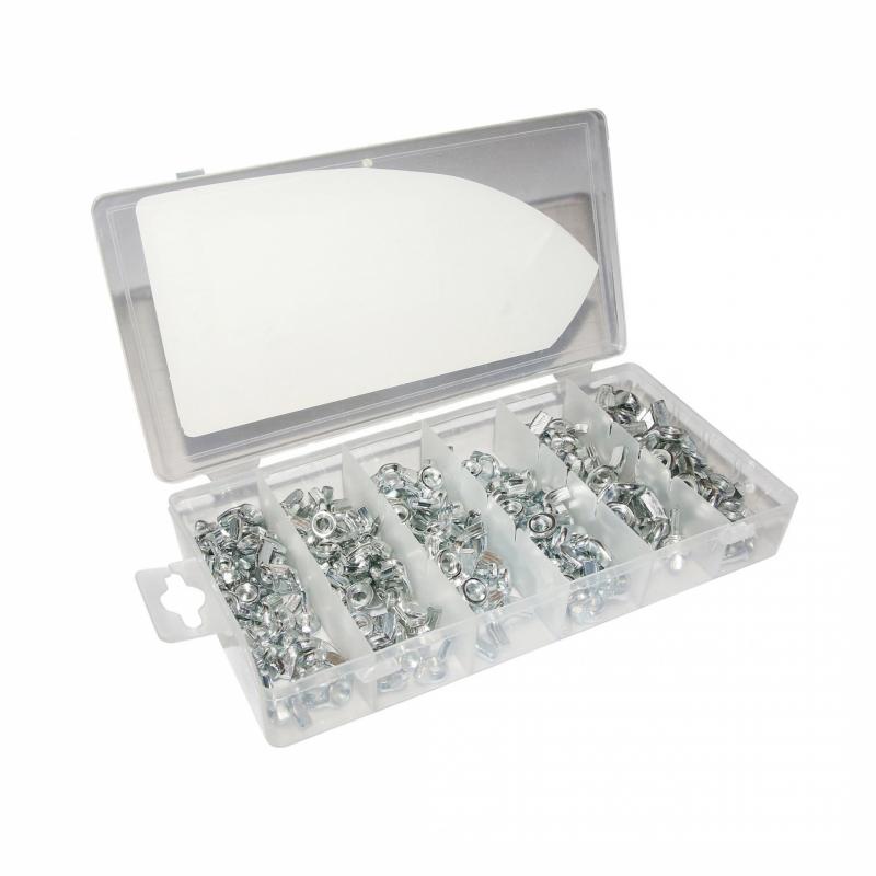 Coffret d’écrous Papillon M5 - M6 - M8