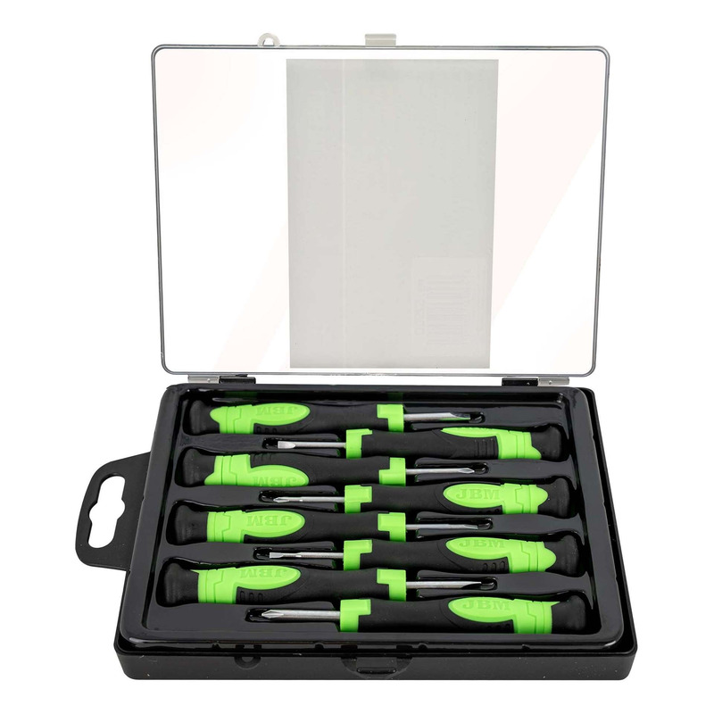 Coffret de 8 tournevis de precision JBM courts