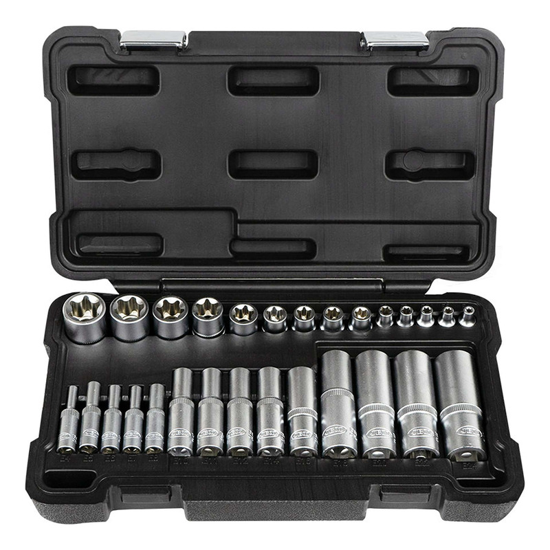 Coffret douilles torx JBM courtes & longues â   28 piÃ¨ces